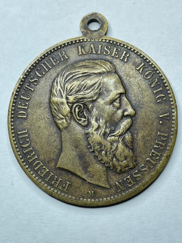 Kaiserreich Erinnerungsmedaille Friedrich Deutscher Kaiser König v. Preussen