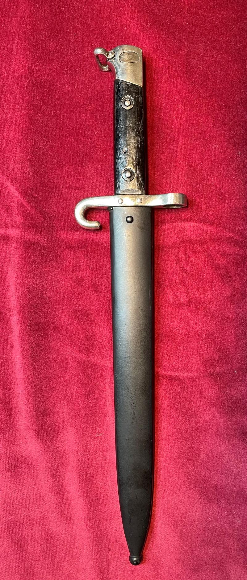 Austro-Hungarian Mannlicher M1895 NCO/ Officer/ Dress Bayonet