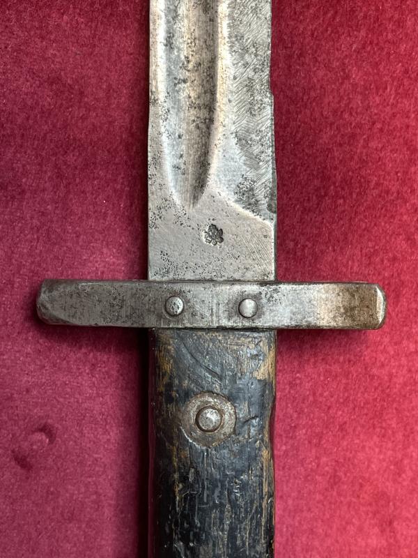 Austro-Hungarian Mannlicher Model 1895 Rifle NCO/Officer/Dress Bayonet converted for German use