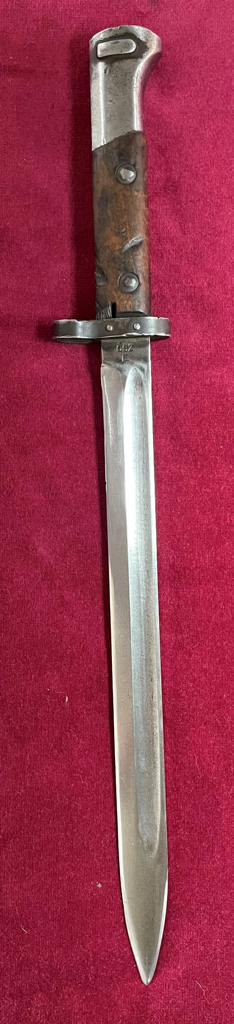 Czechoslovakian M1924 (VZ-24) bayonet