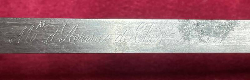 M1874 French Gras sword Bayonet - Number equal!