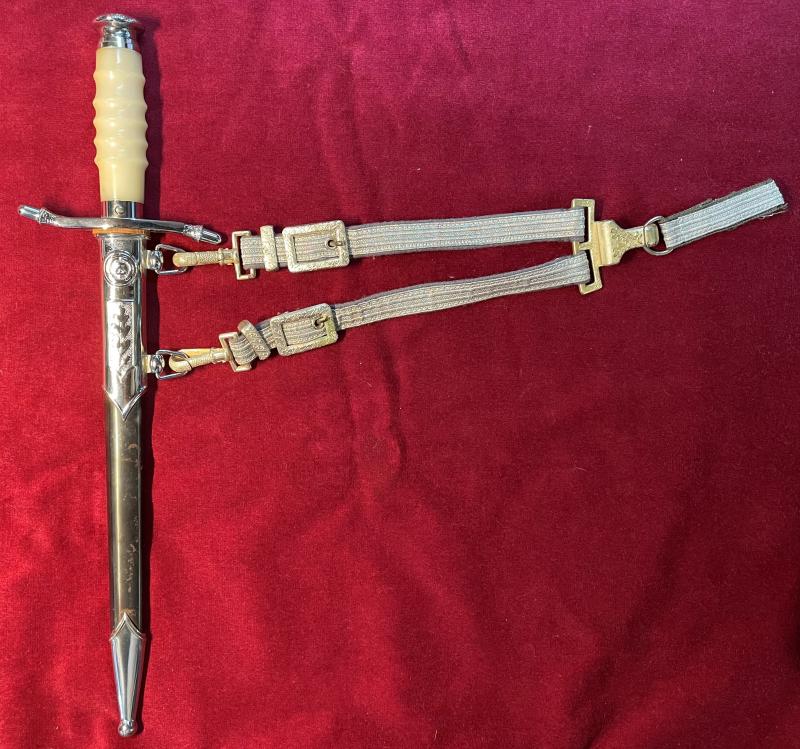 East German (NVA) army officer's dagger very low number 01338