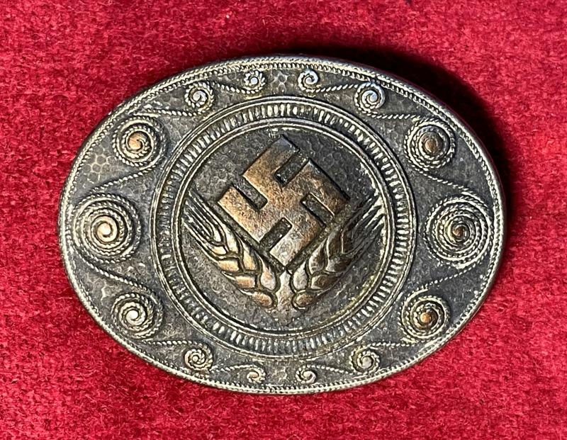 Reichsarbeitsdienst (RAD) der weiblichen Jugend remembrance broche zink/silver