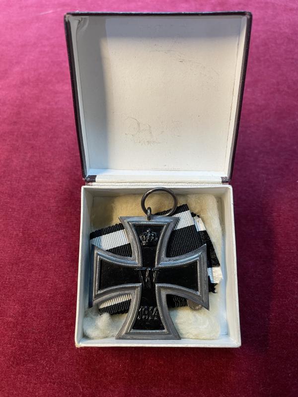 Kaiserreich Eisernes Kreuz 2. Klasse (1914) im etui