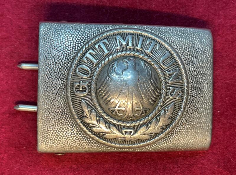 Weimar Reichswehr buckle - Gott Mit Uns