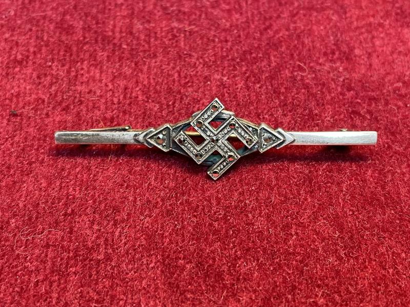 3rd Reich presentation broche silver (800)