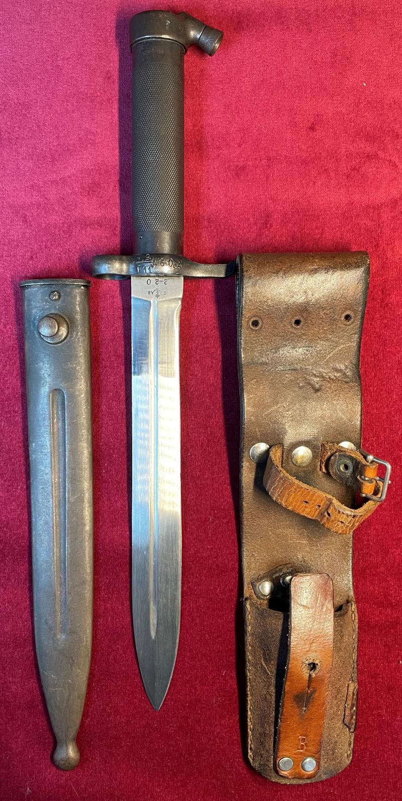 Swedish Knife Bayonet for the M1896 Rifle