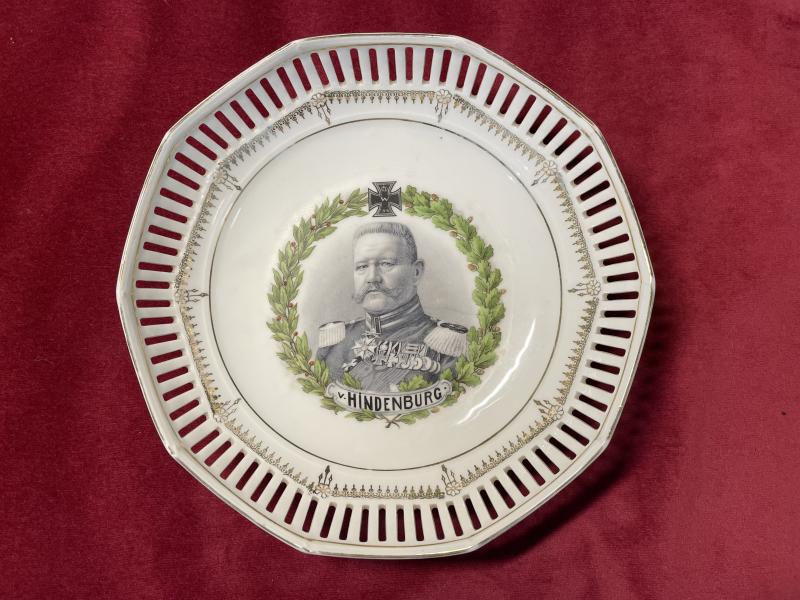 Kaiserreich Von Hindenburg porcelain Fruit bowl