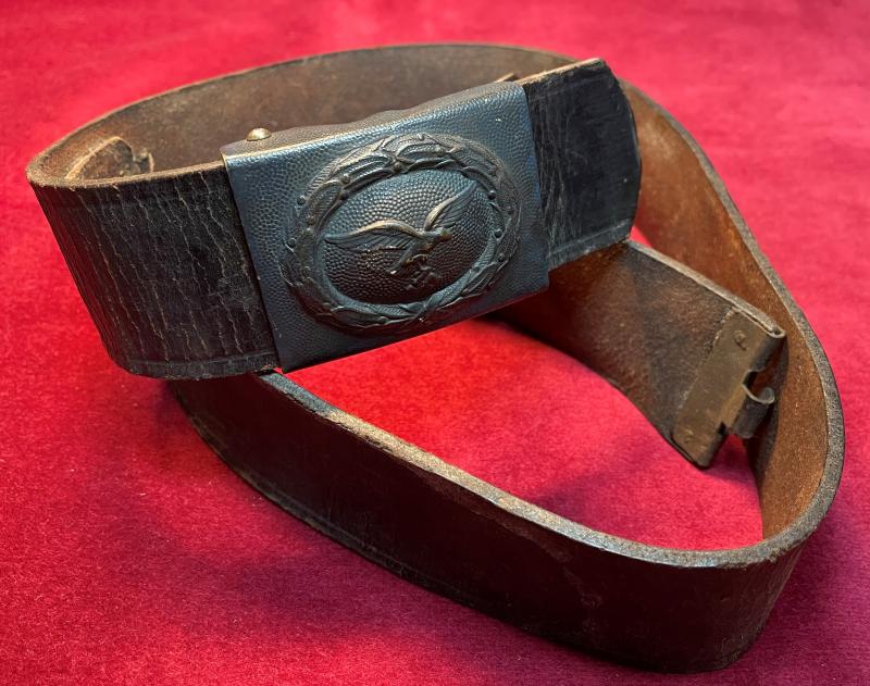 3rd Reich NCO Luftwaffe buckle & Belt