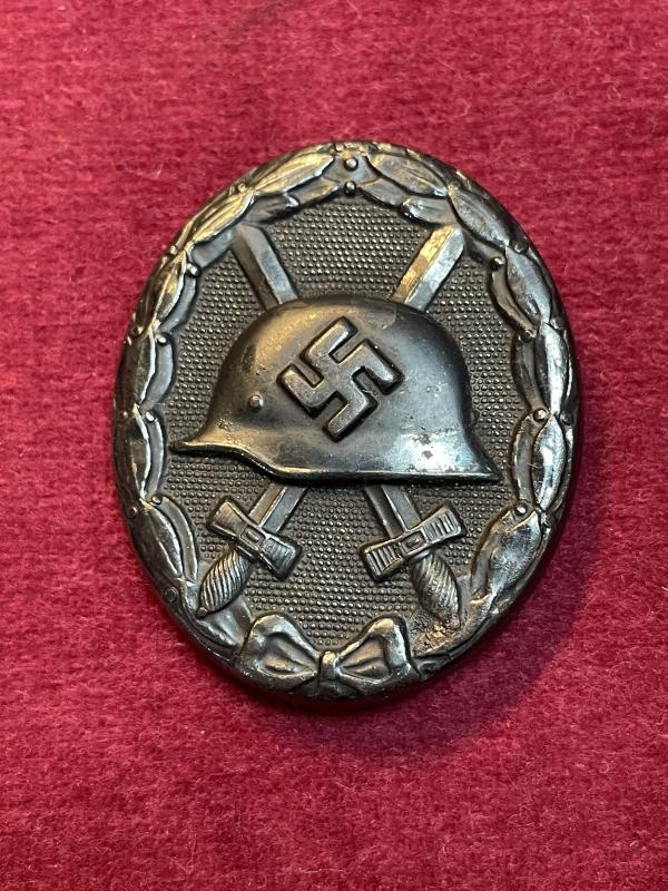 3rd Reich Verwundetenabzeichen in schwarz