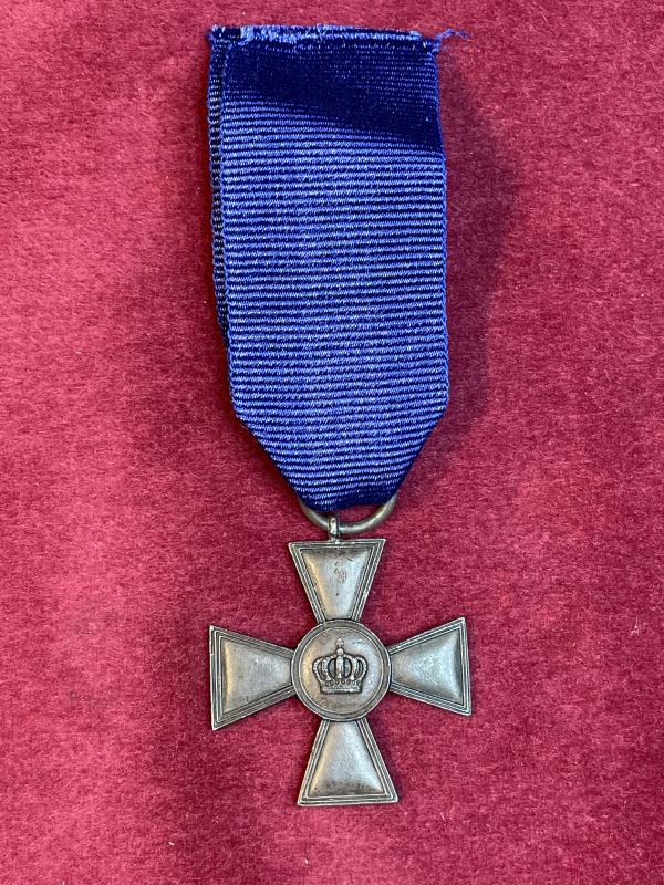 Prussian Dienstauszeichnung 1. Klasse für 15 Jahre 1914