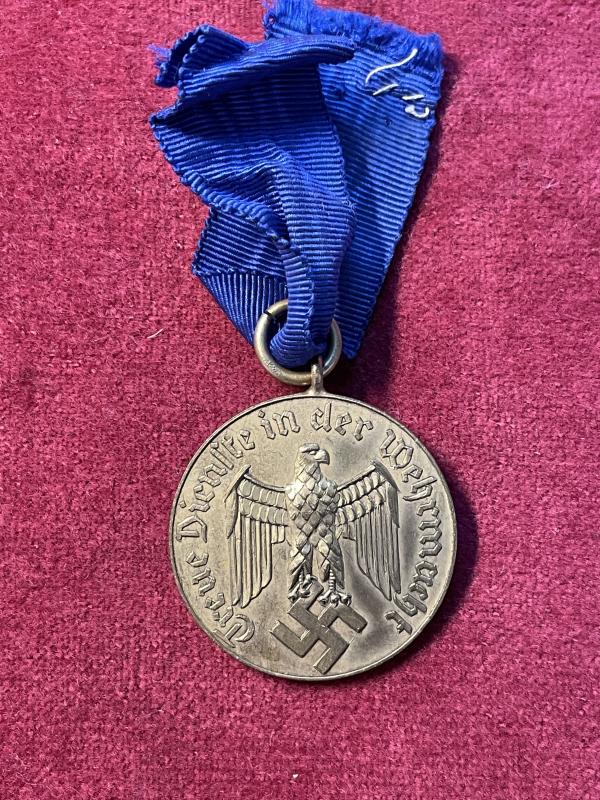 3rd Reich Wehrmachtsdienstauszeichnung für 12 Jahre