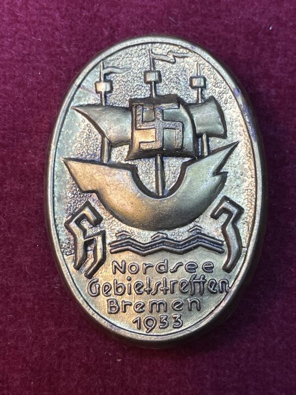 3rd Reich HJ Nordsee Gebietstreffen Bremen 1933