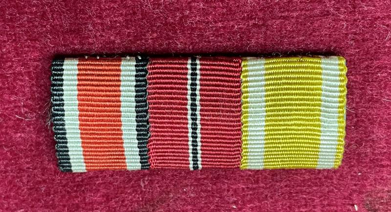 3rd Reich Feldspange 3 medaillen