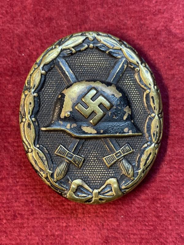 3rd Reich Verwundetenabzeichen in schwarz