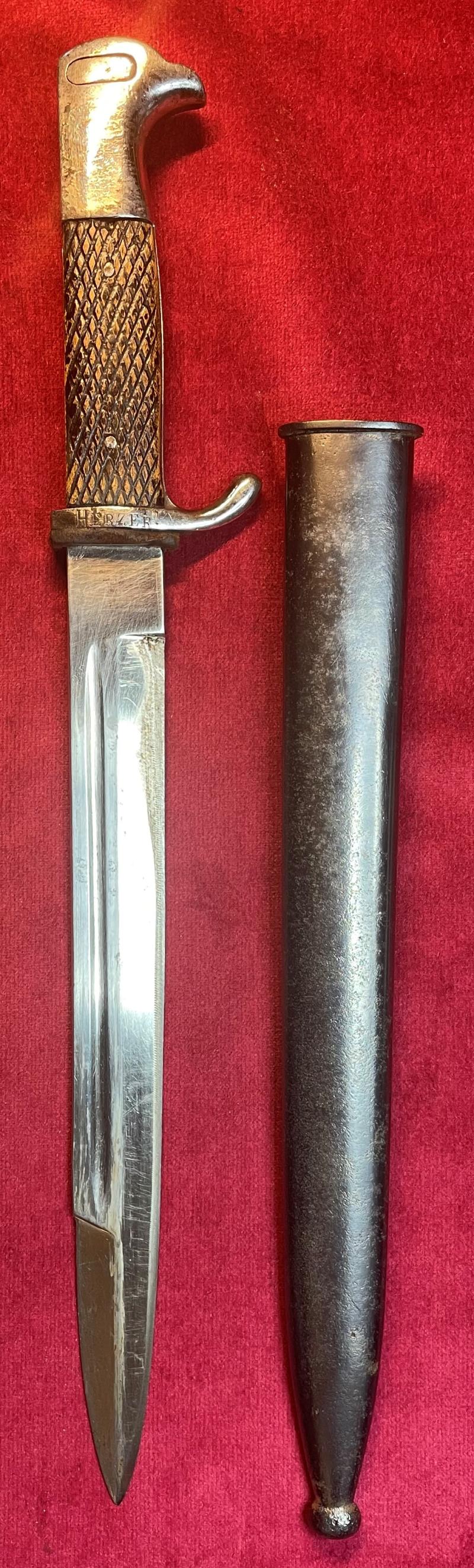 3rd Reich KS98 Bayonet WKC