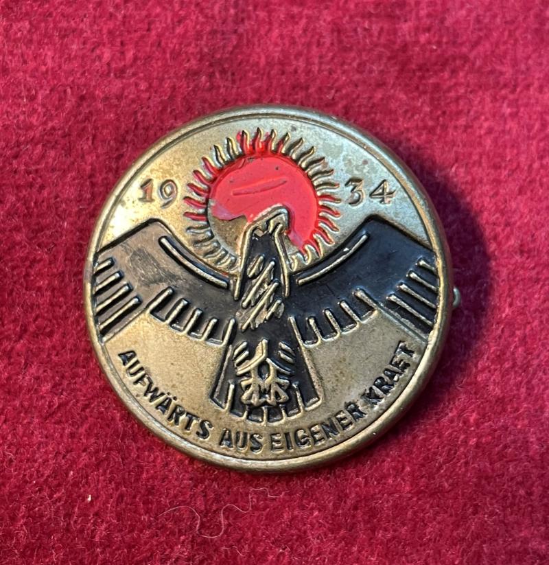 3rd Reich WHW Aufwärts aus eigener Kraft 1934