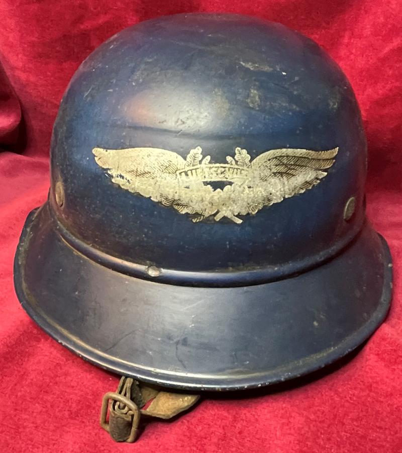 3rd Reich M34 Gladiator Luftschutzhelmet