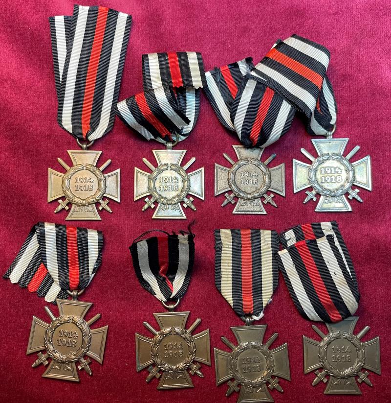 3rd Reich Frontkämpferkreuz 8 pcs