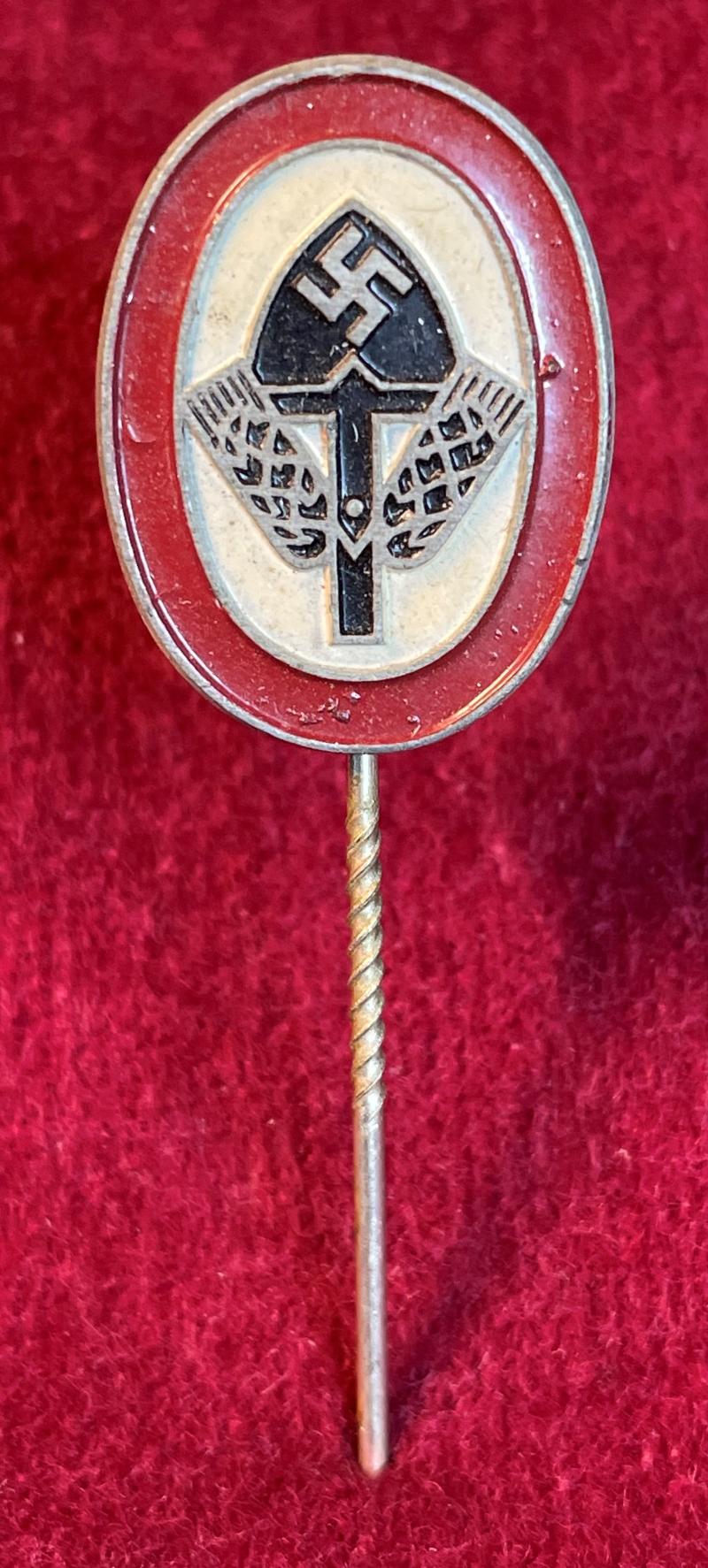 3rd Reich Reichsarbeitsdienst der Männer Erinnerungsnadel