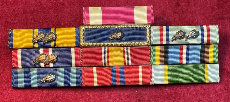 USA USAF Ribbon bar/ rack 10 positions