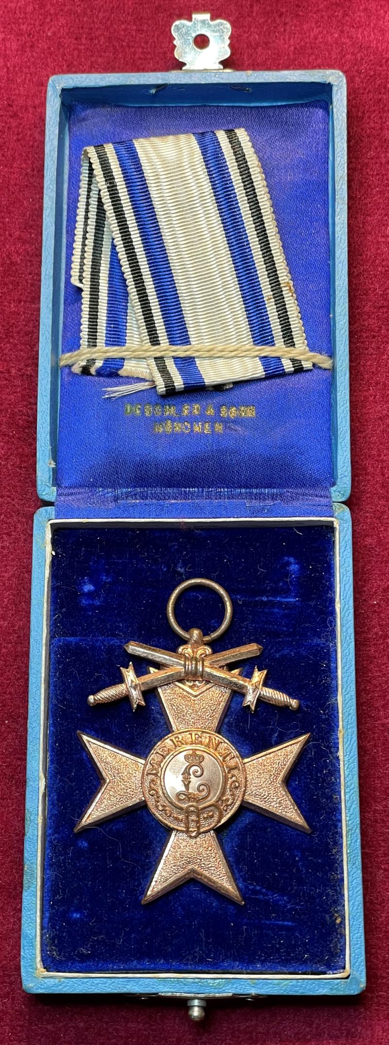 Bayerischer Militärverdienstkreuz 3.Klasse mit Schwertern