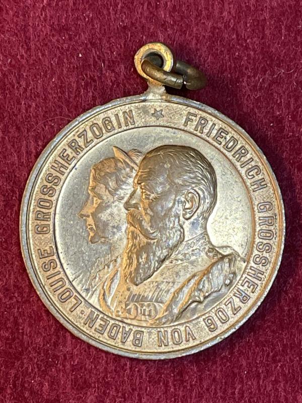 Kaiserreich Baden Erinnerung an die Goldene Hochzeit 1906