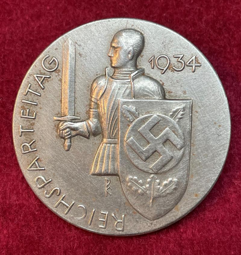 3rd Reich NSDAP Reichsparteitag 1934 badge