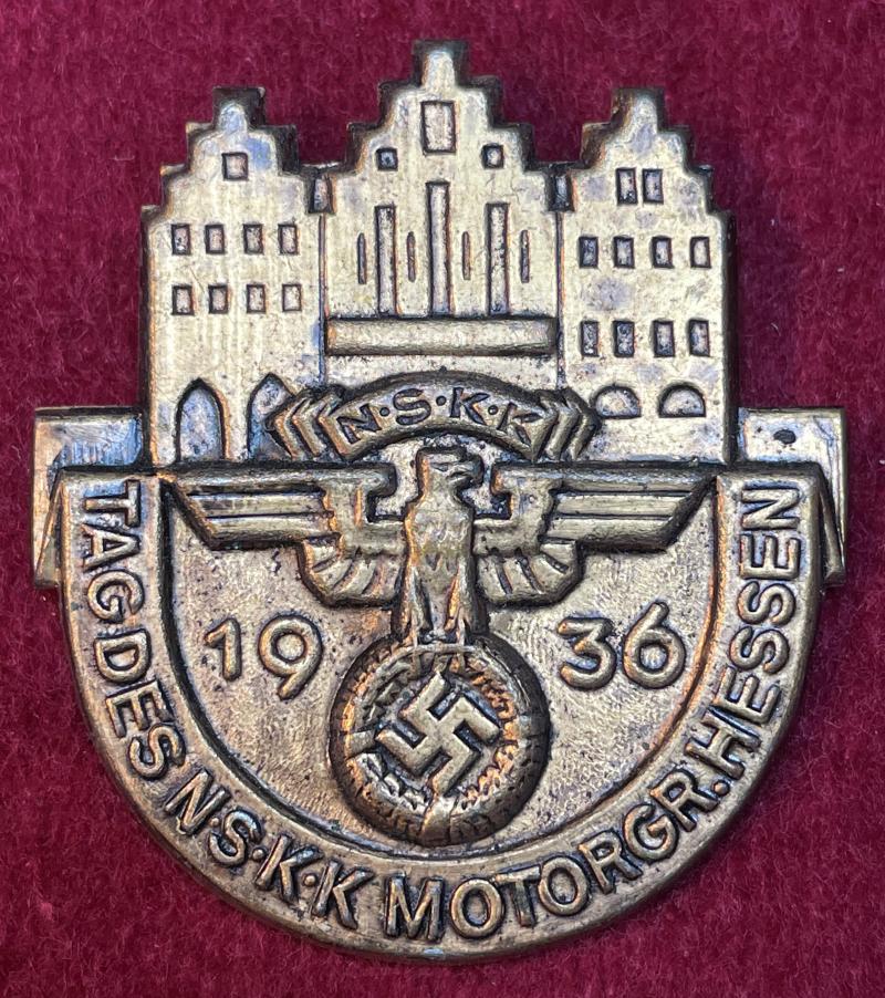3rd Reich Tag der NSKK Motorgruppe Hessen 1936