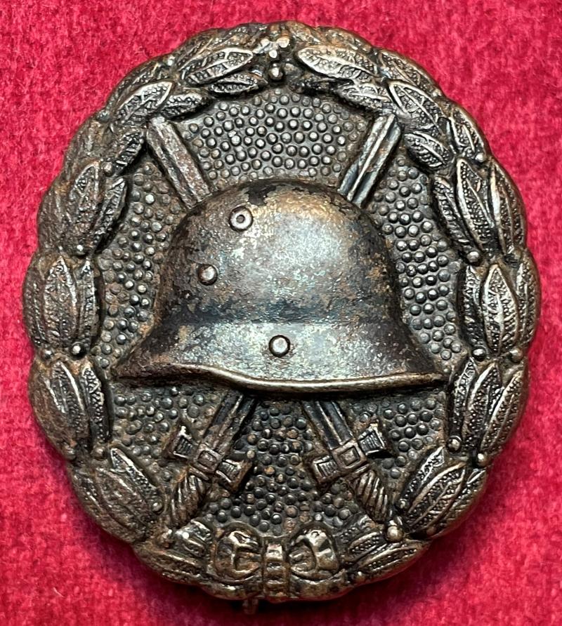 Kaiserreich verwundetenabzeichen schwarz