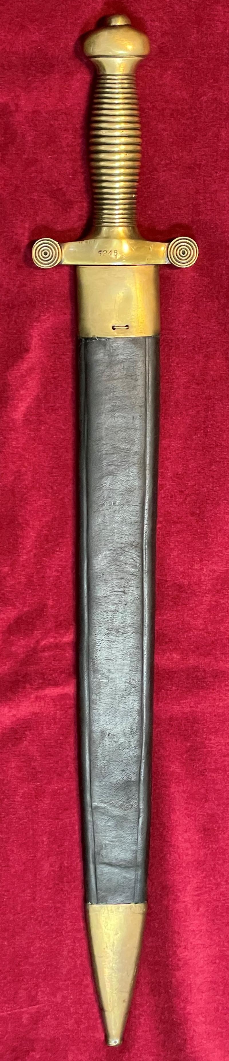 France Glaive d'Infanterie, modèle 1831