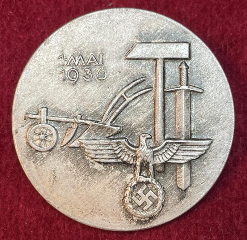 3rd Reich DAF Tag der Arbeit 1936 abzeichen