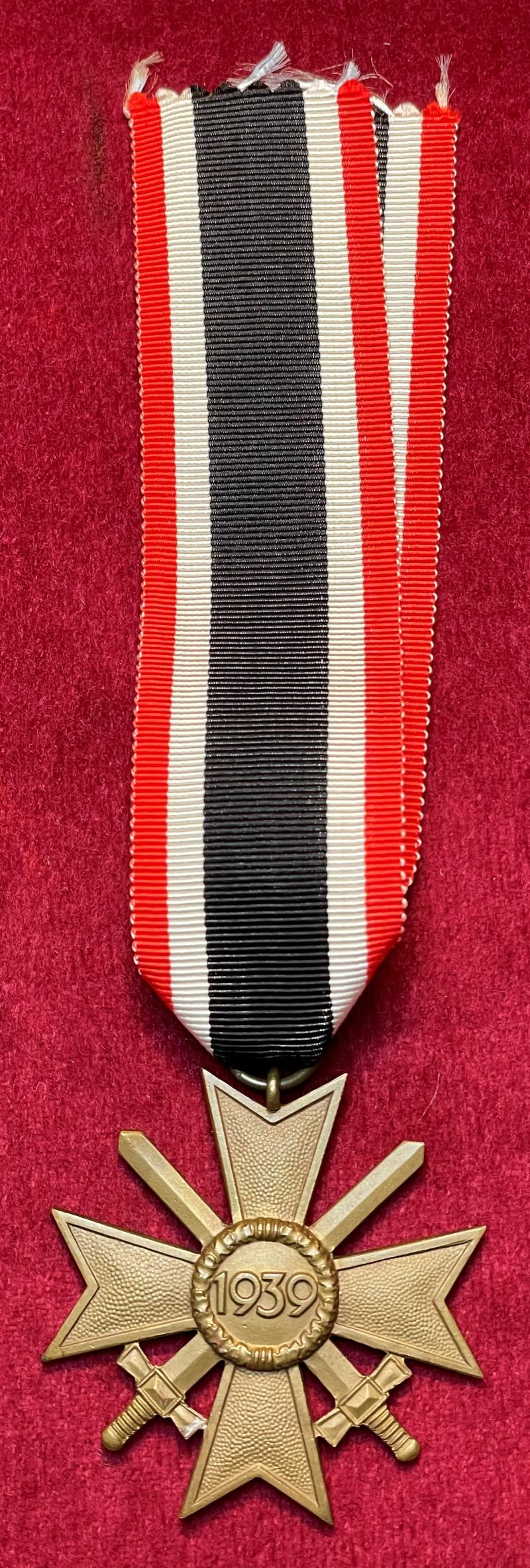 3rd Reich Kriegsverdienstkreuz mit Schwertern 2. Klasse, 1939