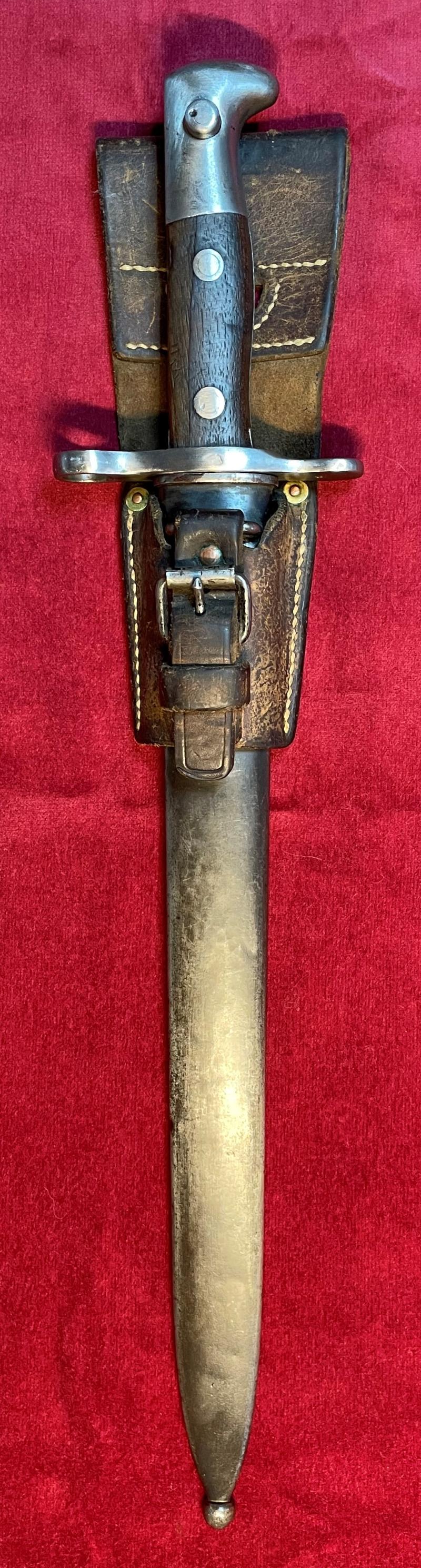 Swiss bayonet M1899 Waffenfabrik Neuhausen