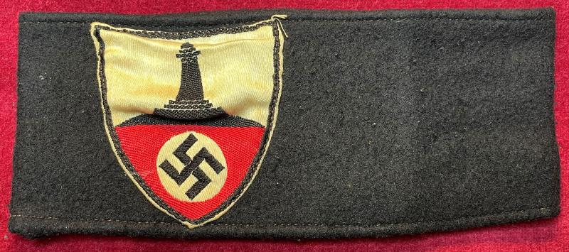 3rd Reich NS Kyffhäuserbund Armbinde 1. modell