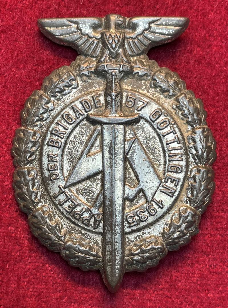 3rd Reich SA Brigade 57 Göttingen 1935
