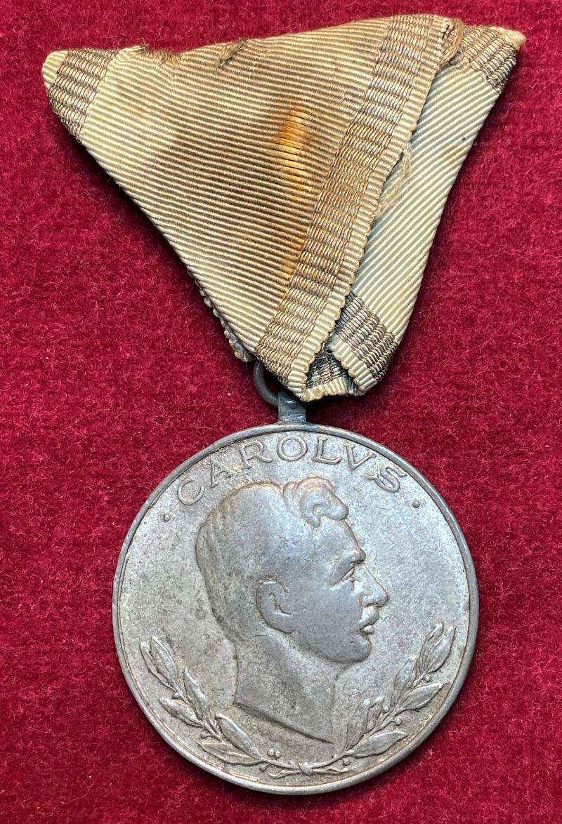 Osterreich-Ungarn Verwundetenmedaille 1918