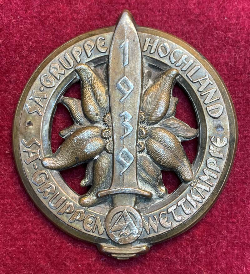 3rd Reich SA Gruppe-Hochland Wettkämpfe