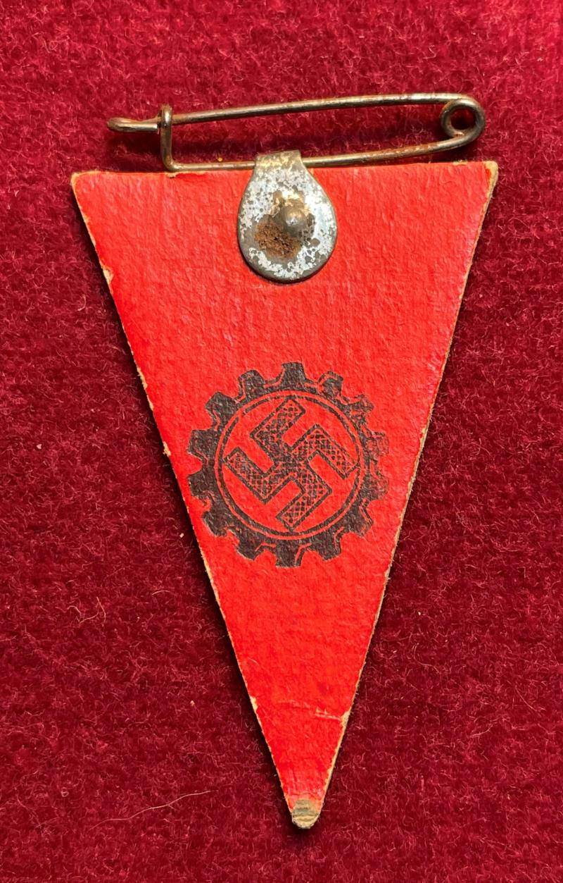 3rd Reich DAF Papier fähnchen