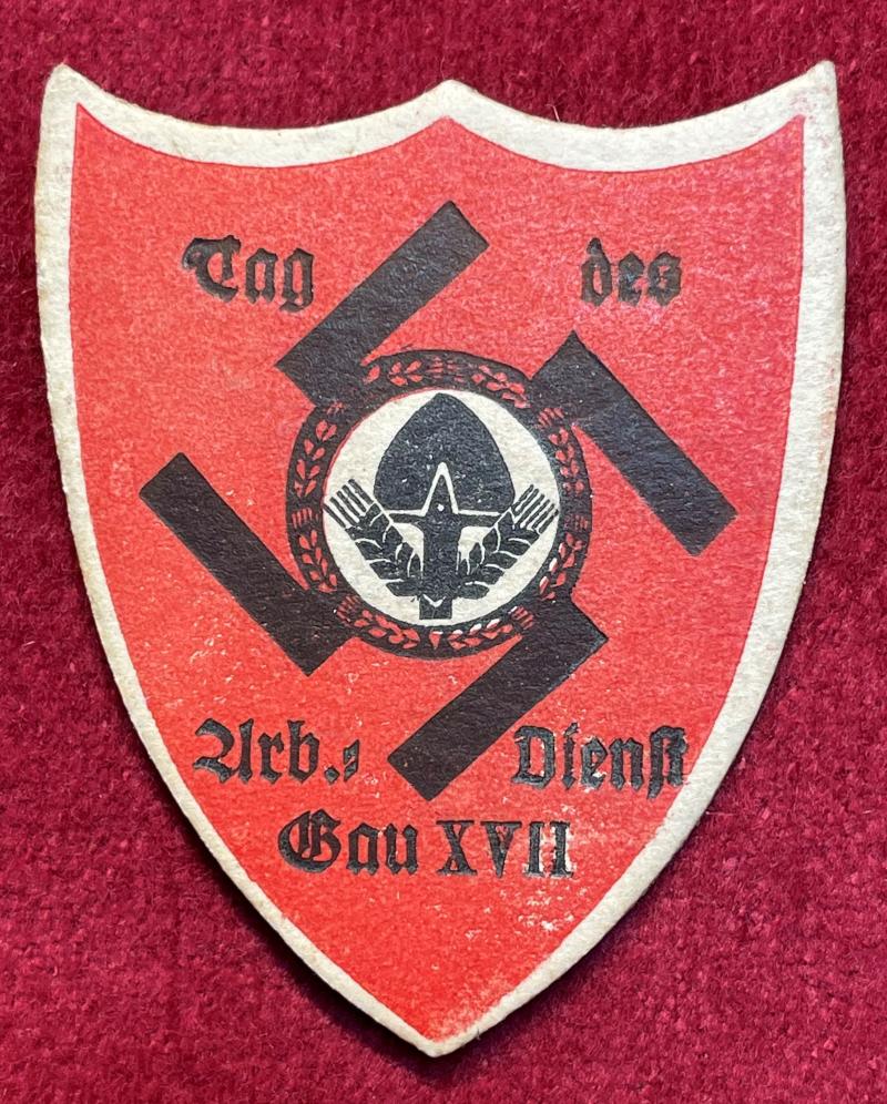 3rd Reich RAD Tag des Arbeitsdienst Gau XVII