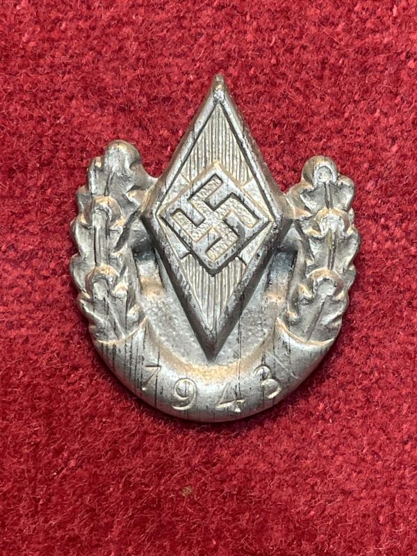 3rd Reich HJ Sieger abzeichen 1943