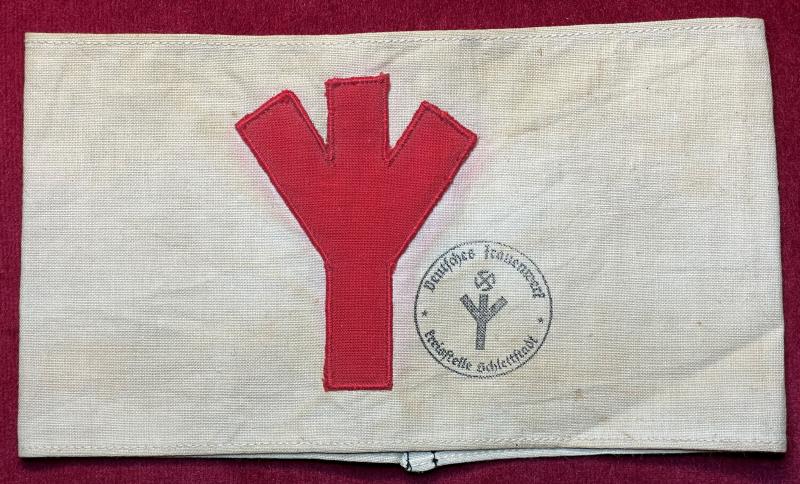 3rd Reich NSKK Armbinde fur Feldschere