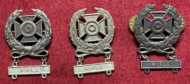 US Army Expert Marksmanship Badges (3pcs)