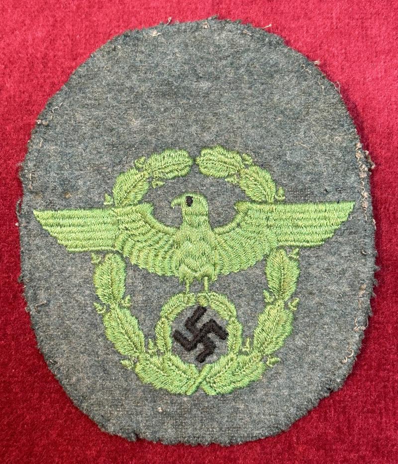3rd Reich Polizei Ärmeladler für Mannschaften der Schutzpolizei