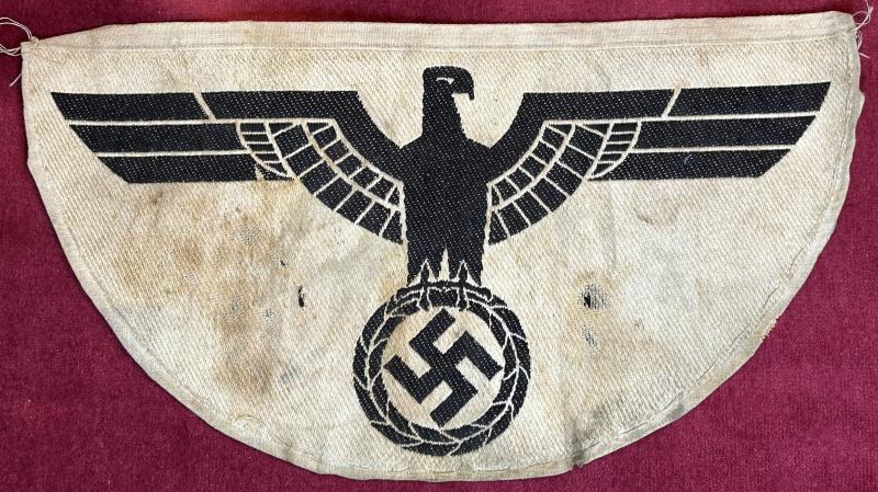 3rd Reich Wehrmacht Grosser Brustadler für das Sporthemd 1. variante