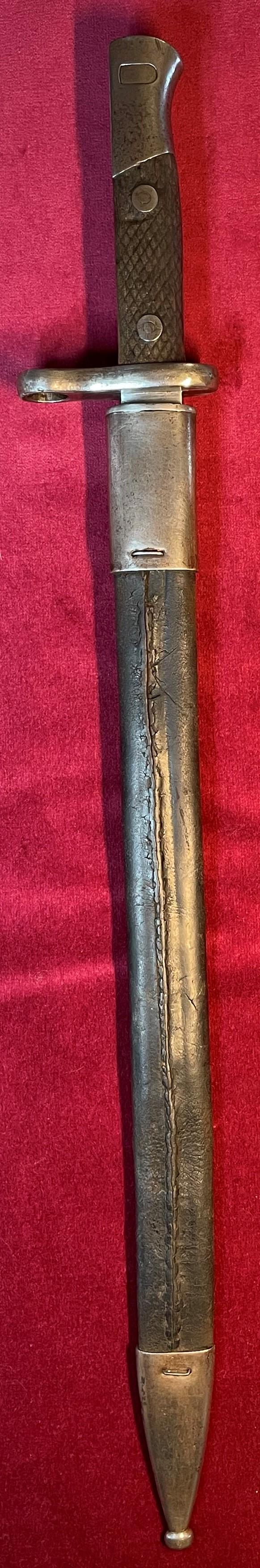 Spanish M1913 Mauser sword bayonet