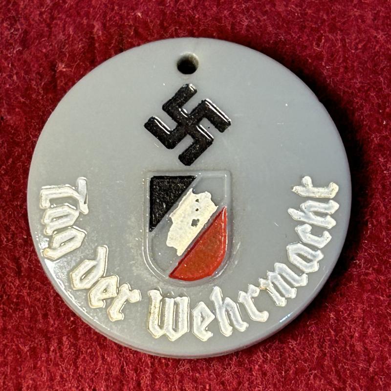 3rd reich Porzellan Aufhänger 