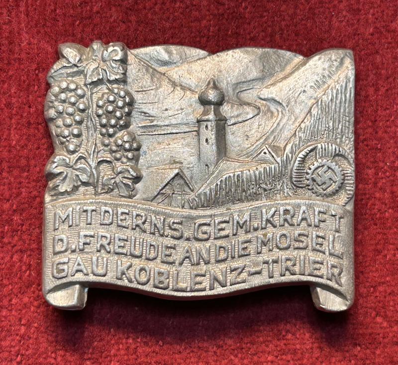 3rd Reich KdF Gau Koblenz-Trier