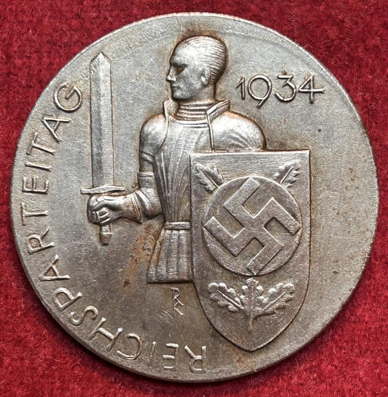 3rd Reich NSDAP Reichsparteitag 1934 badge