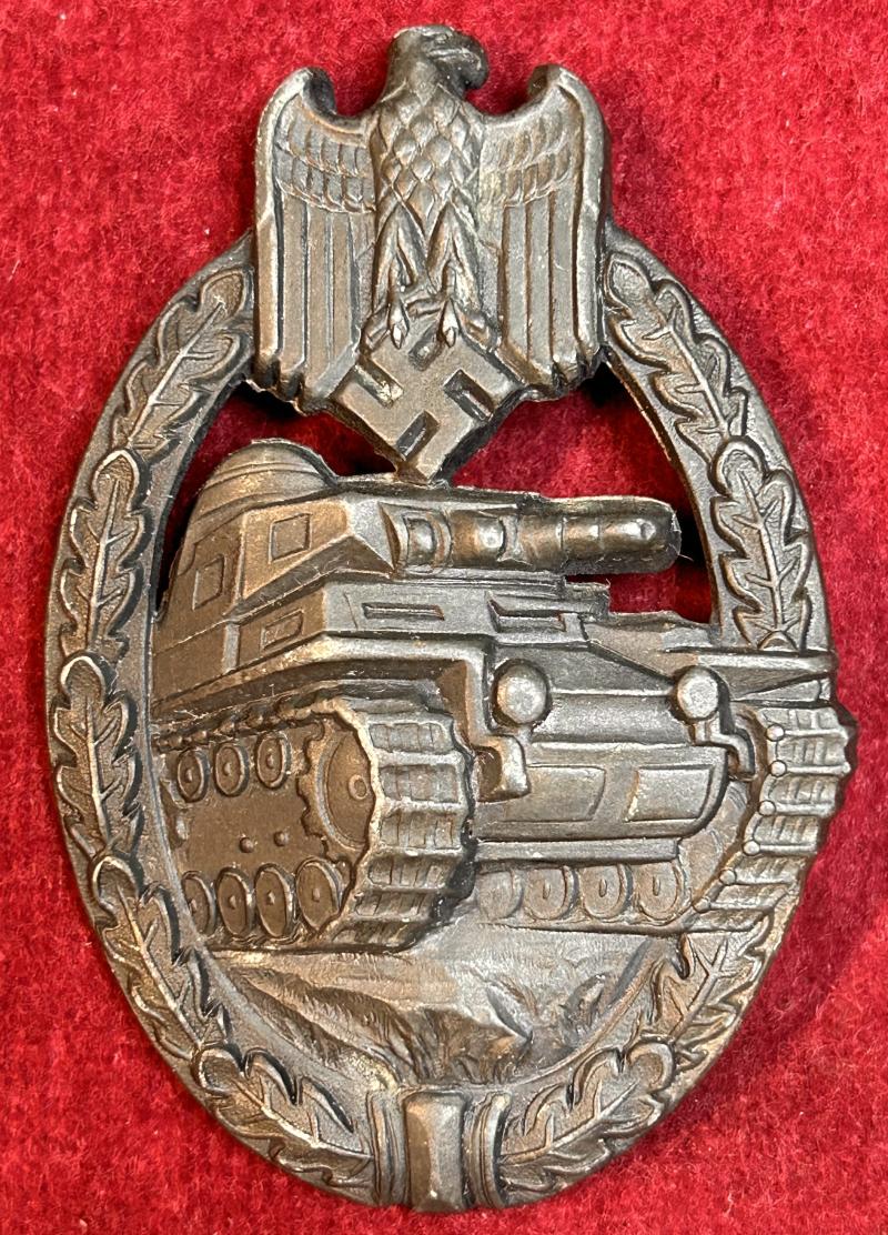 3rd Reich Panzerkampfabzeichen in Bronze (Deumer)